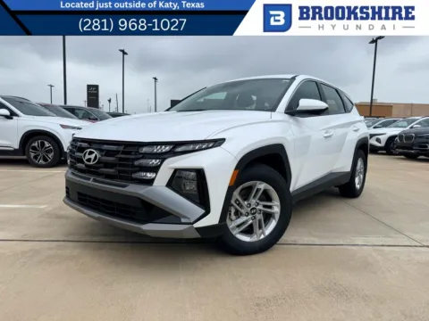 White 2025 Hyundai Tucson SE for sale in Irving, TX
