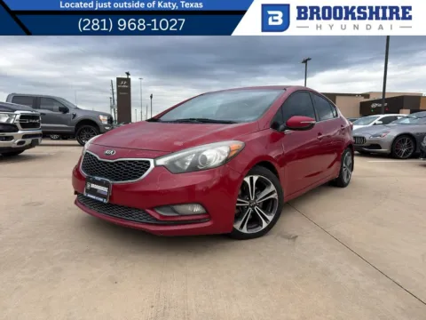 Red 2015 Kia Forte EX for sale in Irving, TX