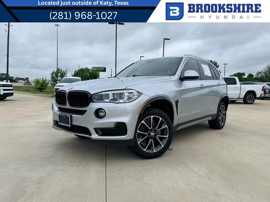 Silver 2018 BMW X5 sDrive35i for sale in Irving, TX