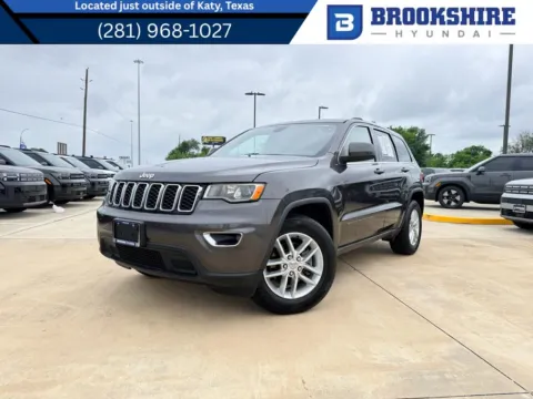 Gray 2017 Jeep Grand Cherokee Laredo for sale in Irving, TX