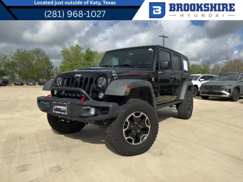 Black 2015 Jeep Wrangler Rubicon Hard Rock for sale in Irving, TX