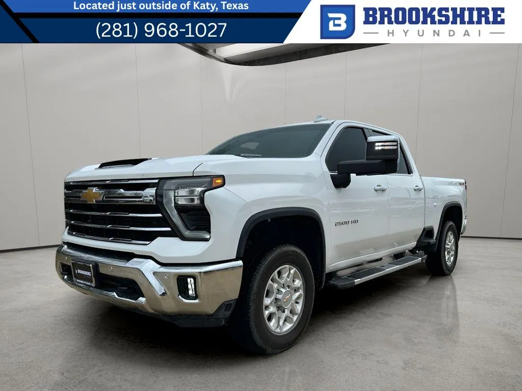 White 2025 Chevrolet Silverado LTZ for sale in Irving, TX