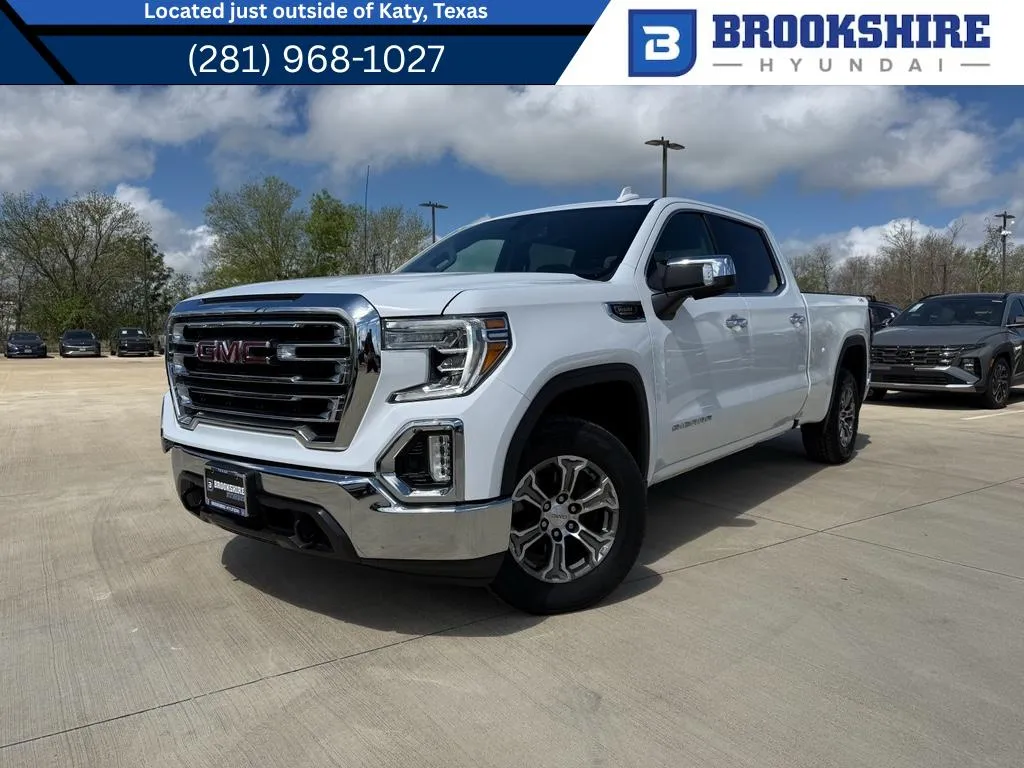 White 2021 GMC Sierra SLT for sale in Irving, TX