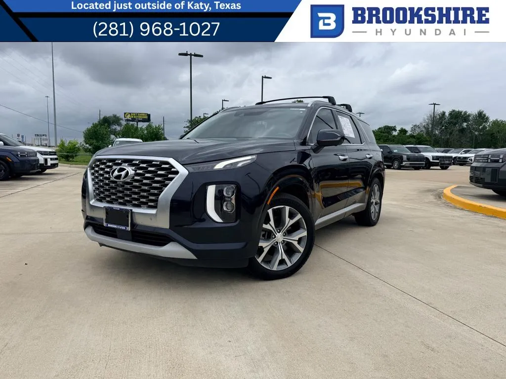 Blue 2021 Hyundai Palisade Limited for sale in Irving, TX