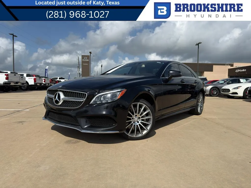 Black 2016 Mercedes-Benz CLS 550 for sale in Irving, TX