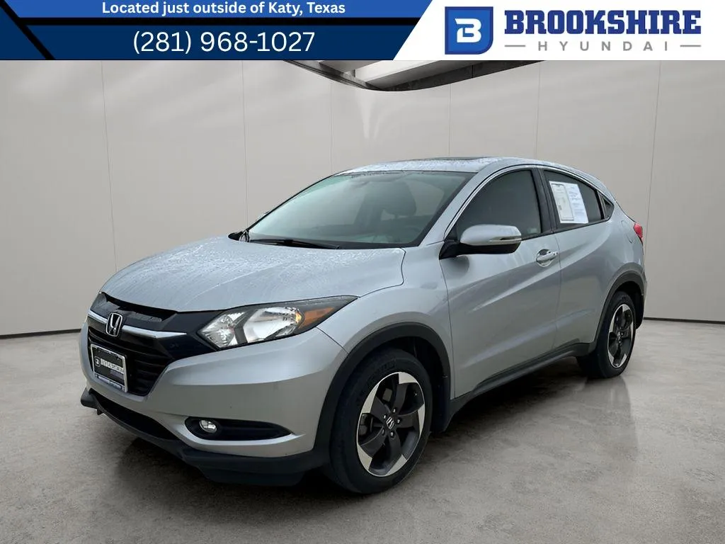 Silver 2018 Honda HR-V EX for sale in Irving, TX