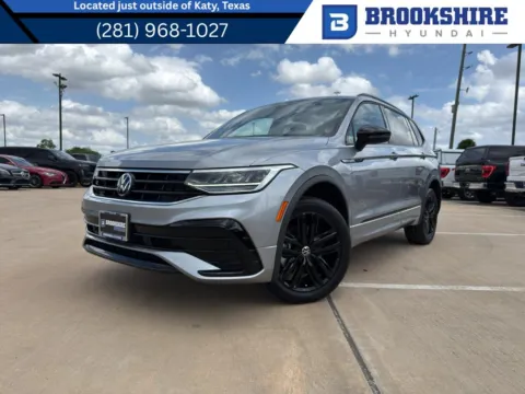 Silver 2022 Volkswagen Tiguan SE R-Line Black for sale in Irving, TX
