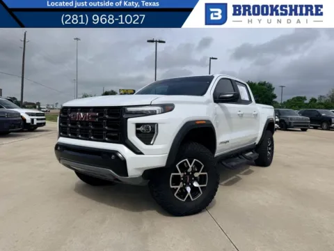 White 2024 GMC Canyon 4WD AT4X for sale in Irving, TX