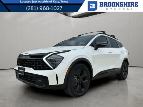 White 2025 Kia Sportage PHEV X-Line Prestige for sale in Irving, TX