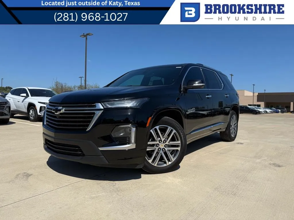 Black 2024 Chevrolet Traverse Limited High Country for sale in Irving, TX
