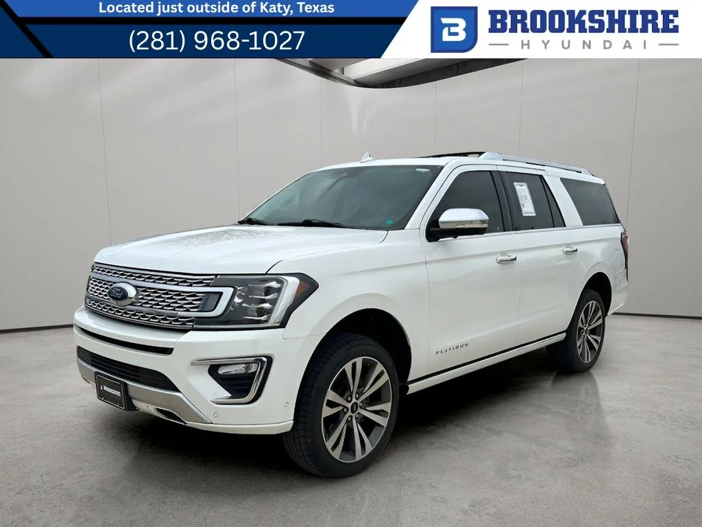 White 2021 Ford Expedition MAX Platinum for sale in Irving, TX