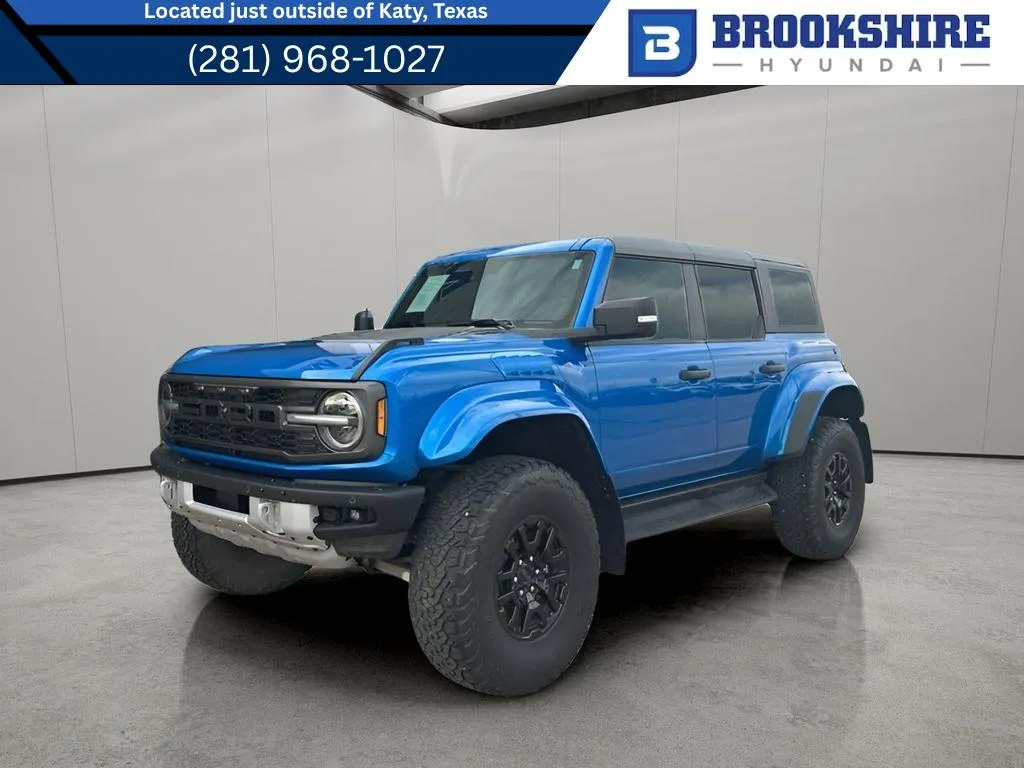 Blue 2024 Ford Bronco Raptor for sale in Irving, TX