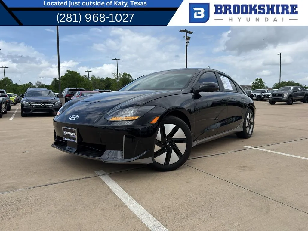 Black 2024 Hyundai IONIQ 6 SE for sale in Irving, TX