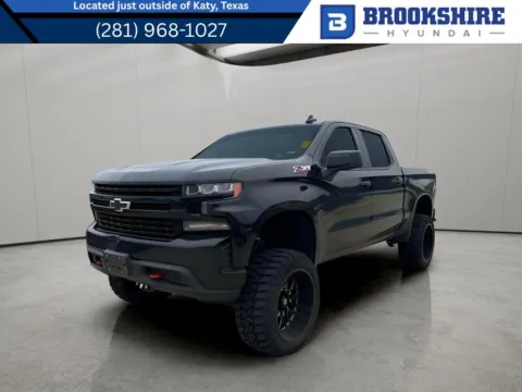 Black 2019 Chevrolet Silverado Custom Trail Boss for sale in Irving, TX