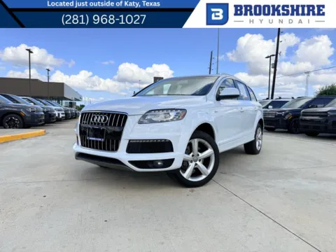 White 2013 Audi Q7 3.0T S line Prestige for sale in Irving, TX