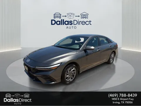 Gray 2026 Hyundai Elantra Hybrid Blue for sale in Irving, TX