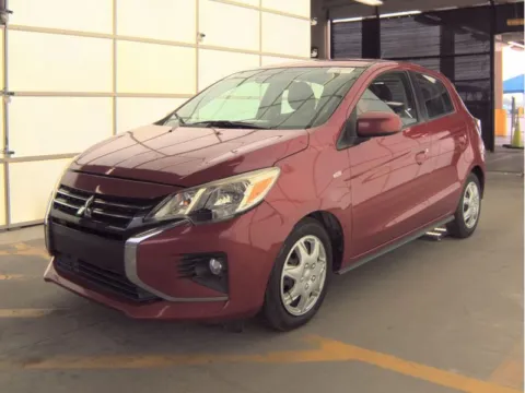 Red 2022 Mitsubishi Mirage ES for sale in Irving, TX