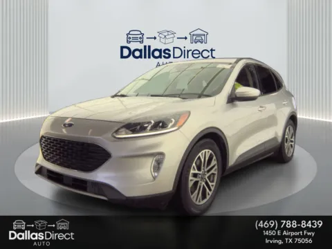 Silver 2020 Ford Escape SEL for sale in Irving, TX