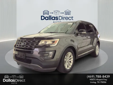 Gray 2016 Ford Explorer XLT for sale in Irving, TX