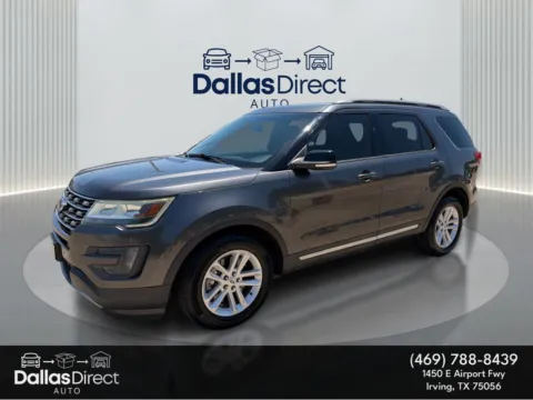 Gray 2016 Ford Explorer XLT for sale in Irving, TX