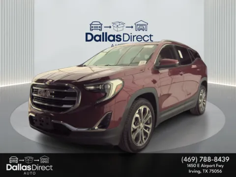 Red 2018 GMC Terrain SLT for sale in Irving, TX
