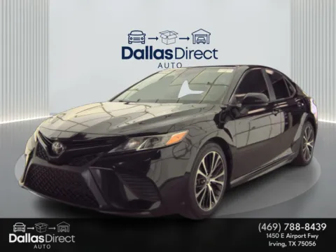 Black 2019 Toyota Camry L for sale in Irving, TX