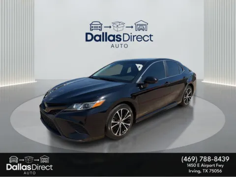 Black 2019 Toyota Camry L for sale in Irving, TX