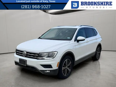 White 2019 Volkswagen Tiguan SEL for sale in Irving, TX