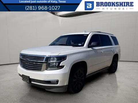White 2016 Chevrolet Tahoe LTZ for sale in Irving, TX