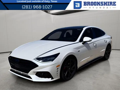 White 2022 Hyundai Sonata N Line Night Edition for sale in Irving, TX