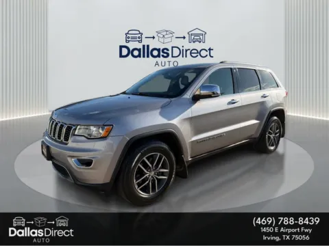 Silver 2017 Jeep Grand Cherokee Limited for sale in Irving, TX