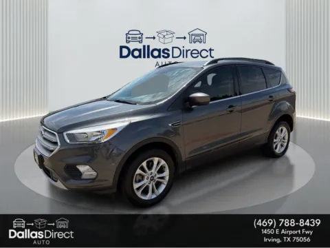 Gray 2018 Ford Escape SE for sale in Irving, TX