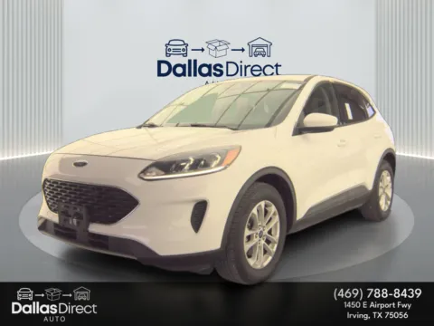 White 2020 Ford Escape SE for sale in Irving, TX