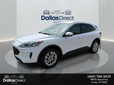 White 2020 Ford Escape SE for sale in Irving, TX
