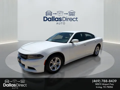 White 2016 Dodge Charger SE for sale in Irving, TX