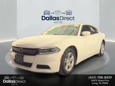 White 2016 Dodge Charger SE for sale in Irving, TX