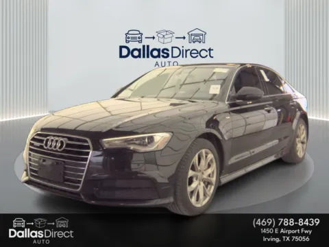 Black 2018 Audi A6 Sport for sale in Irving, TX