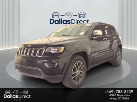 Black 2018 Jeep Grand Cherokee Limited for sale in Irving, TX