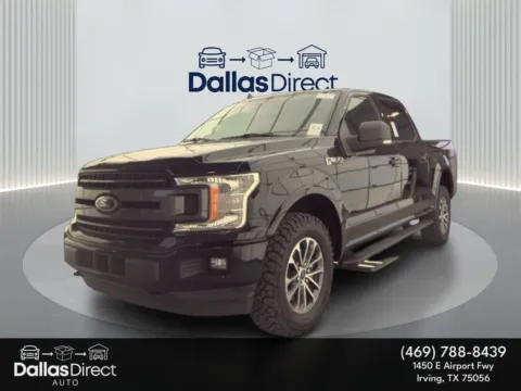 Black 2020 Ford F-150 XLT for sale in Irving, TX