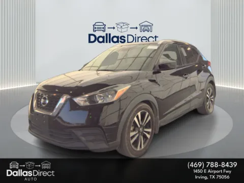 Black 2020 Nissan Kicks SV for sale in Irving, TX