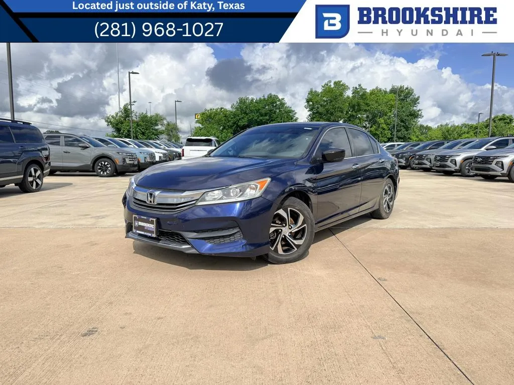 2016 Honda Accord LX for sale in Irving, TX