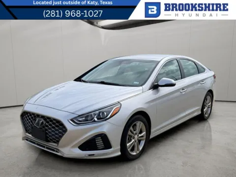 Silver 2019 Hyundai Sonata SEL for sale in Irving, TX