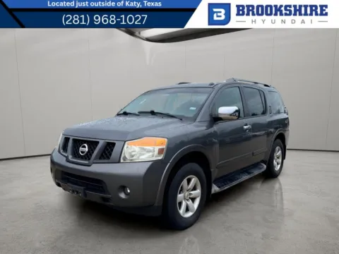 Gray 2010 Nissan Armada SE for sale in Irving, TX