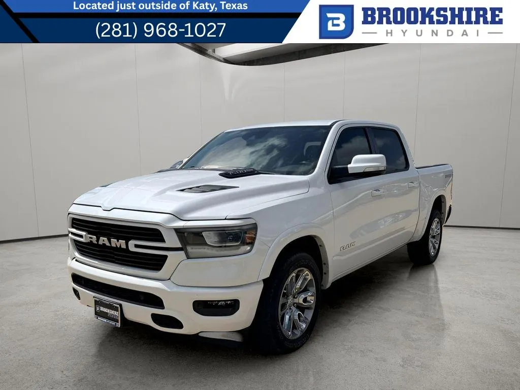 White 2022 Ram 1500 Laramie for sale in Irving, TX