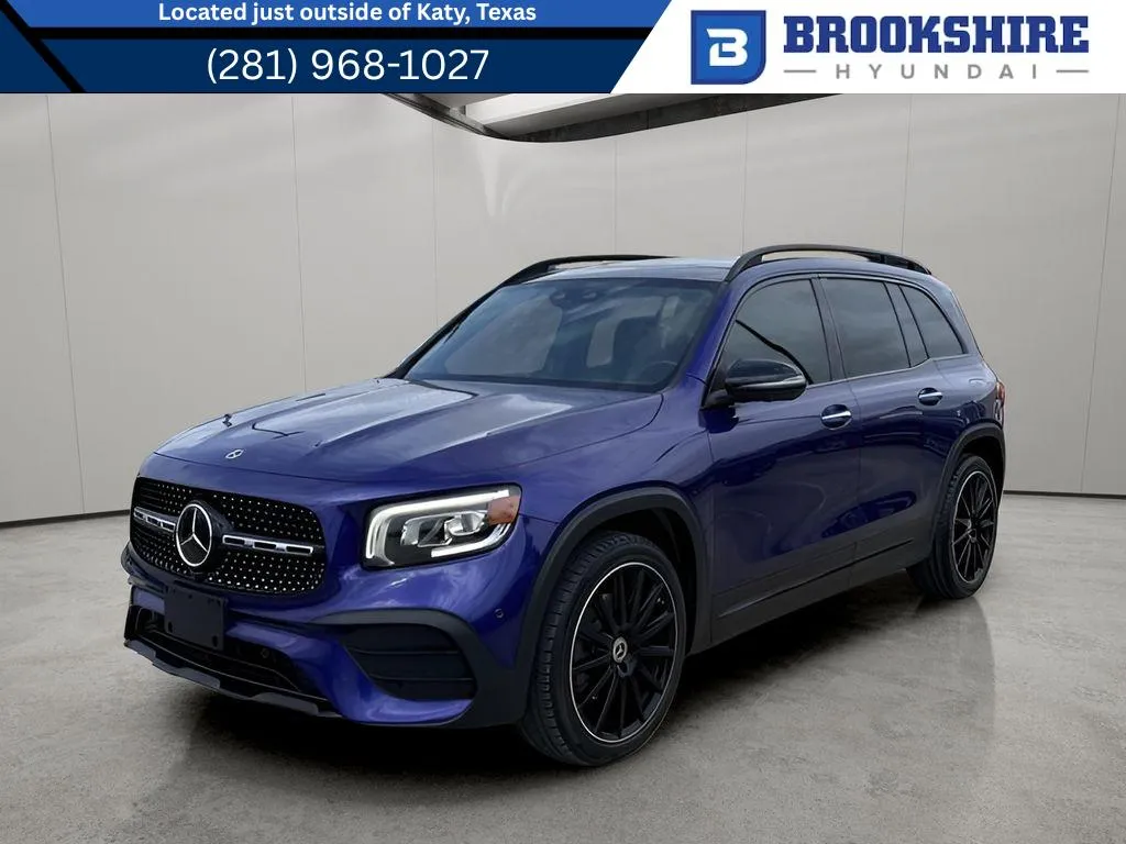 Blue 2021 Mercedes-Benz GLB 250 for sale in Irving, TX