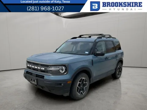 Blue 2022 Ford Bronco Sport Big Bend for sale in Irving, TX