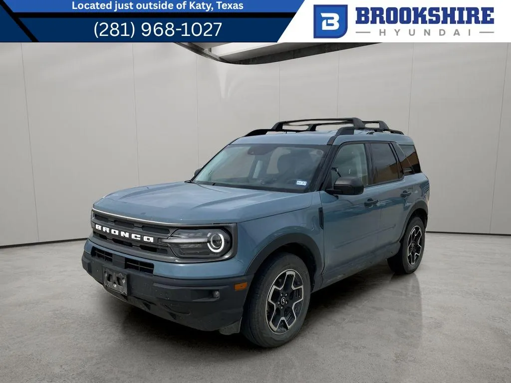 Blue 2022 Ford Bronco Sport Big Bend for sale in Irving, TX