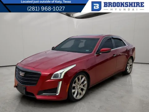 Red 2015 Cadillac CTS Premium RWD for sale in Irving, TX