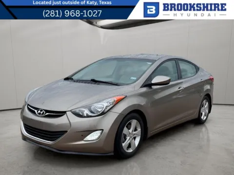 Brown 2013 Hyundai Elantra GLS PZEV for sale in Irving, TX