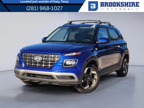 Blue 2024 Hyundai Venue SEL for sale in Irving, TX